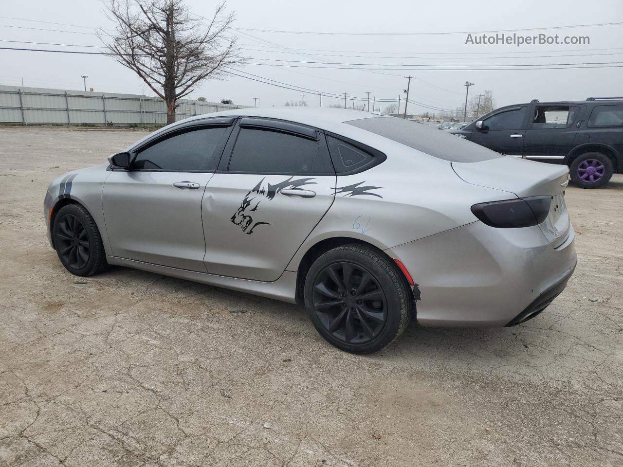 2015 Chrysler 200 S Gray vin: 1C3CCCBBXFN569278