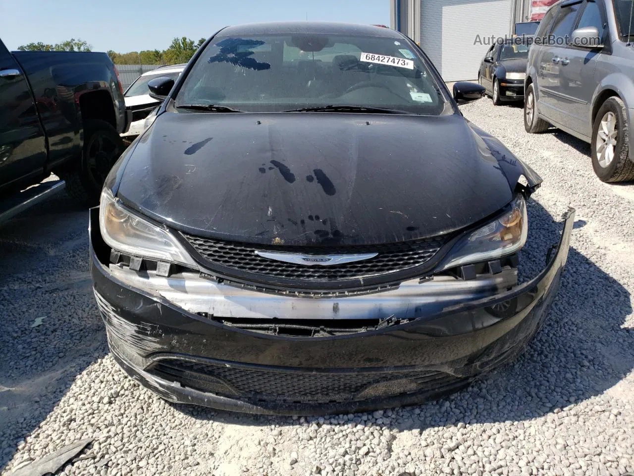 2015 Chrysler 200 S Black vin: 1C3CCCBBXFN573962