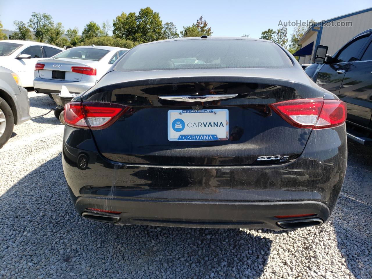 2015 Chrysler 200 S Black vin: 1C3CCCBBXFN573962