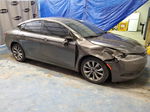 2015 Chrysler 200 S Charcoal vin: 1C3CCCBBXFN596240