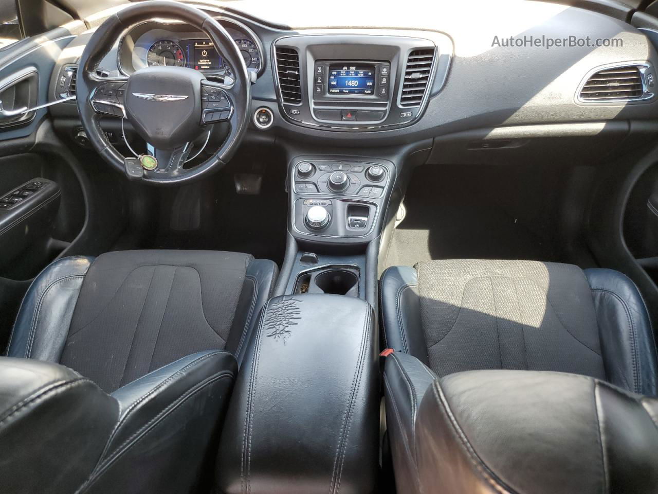 2015 Chrysler 200 S Gray vin: 1C3CCCBBXFN598781