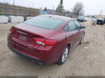 2015 Chrysler 200 S Maroon vin: 1C3CCCBBXFN721950