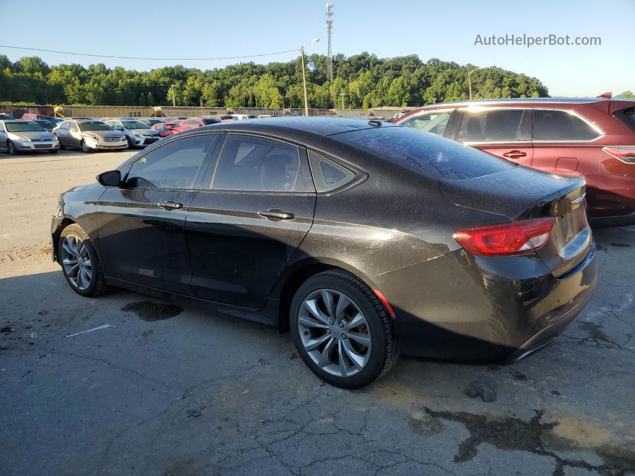 2016 Chrysler 200 S Black vin: 1C3CCCBBXGN107515