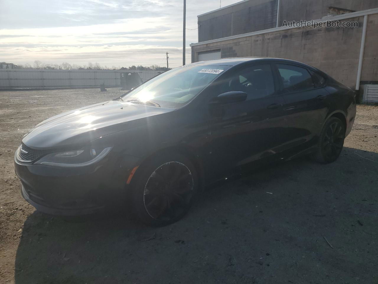 2016 Chrysler 200 S Black vin: 1C3CCCBBXGN179492