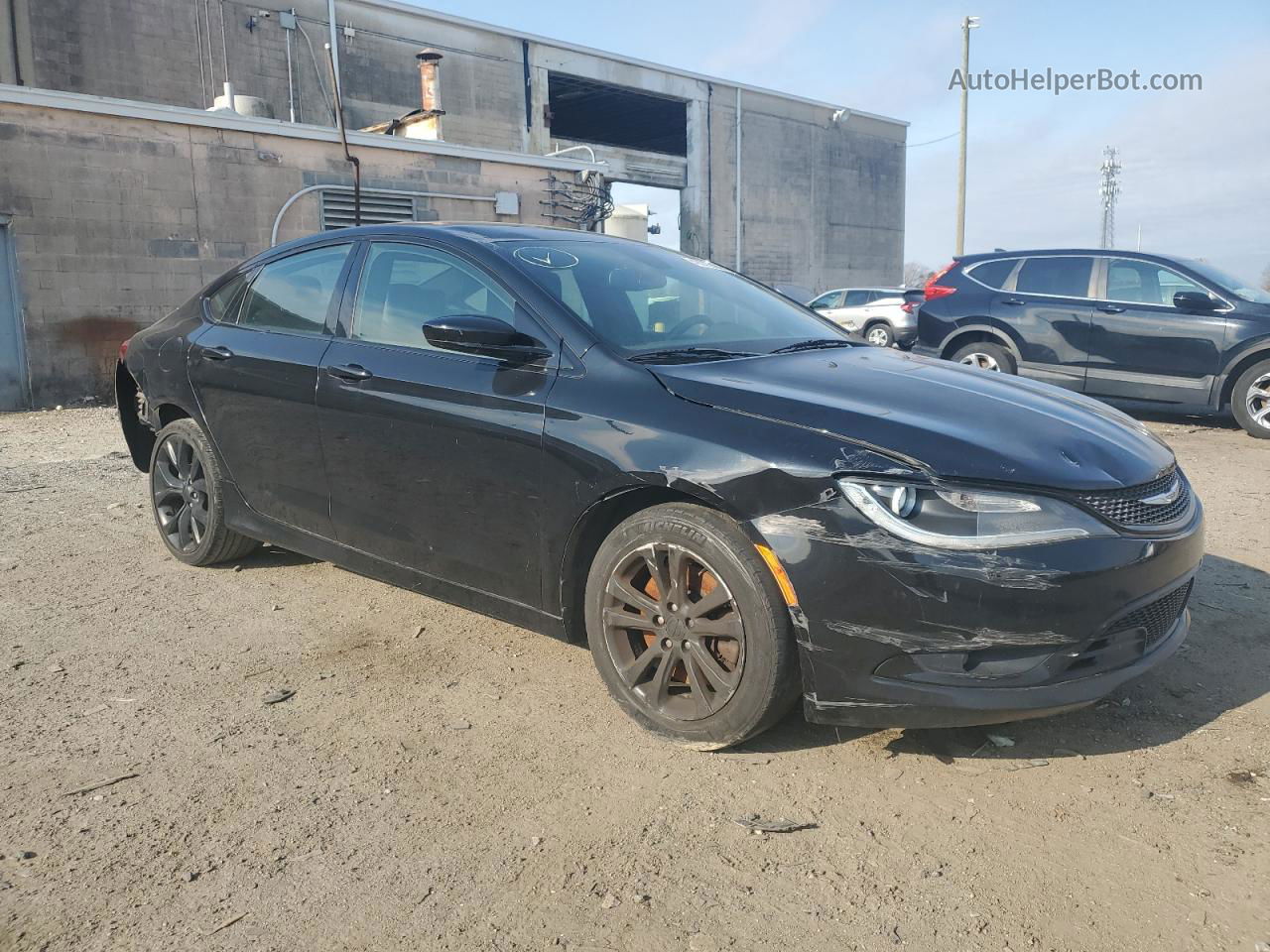 2016 Chrysler 200 S Black vin: 1C3CCCBBXGN179492