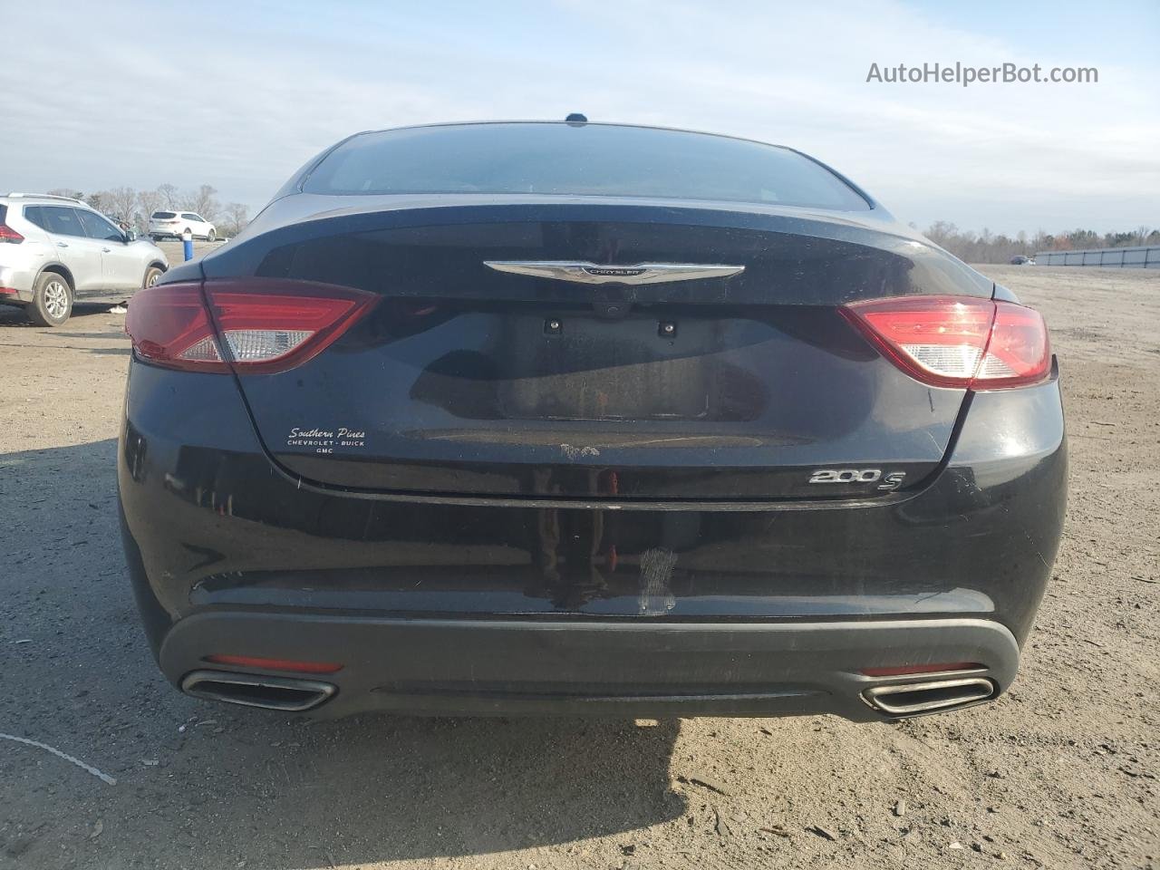 2016 Chrysler 200 S Black vin: 1C3CCCBBXGN179492