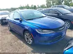 2015 Chrysler 200 S Синий vin: 1C3CCCBG0FN736145