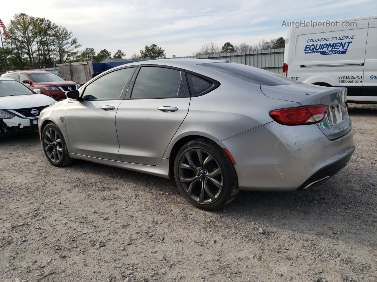 2015 Chrysler 200 S Silver vin: 1C3CCCBG1FN573442