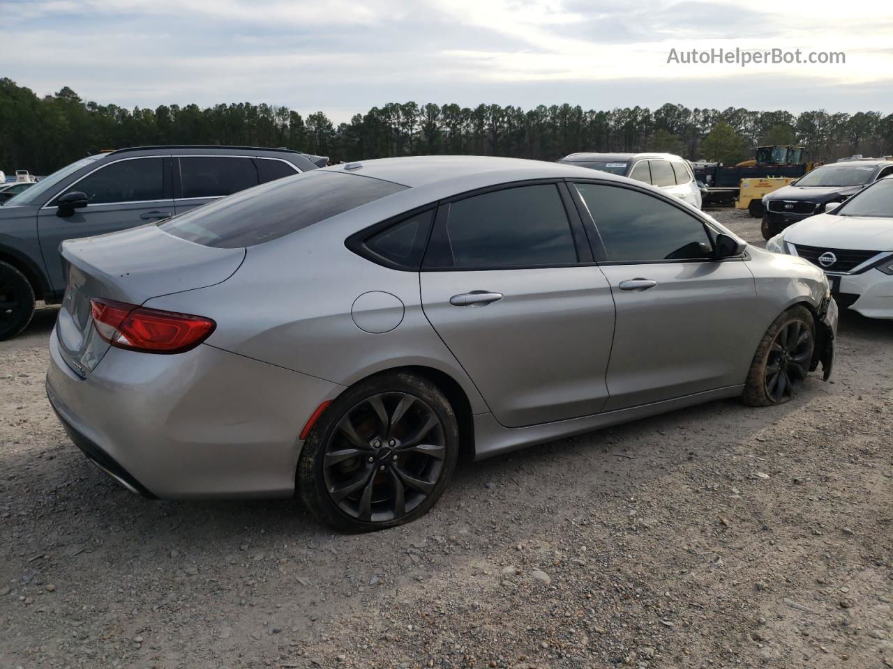 2015 Chrysler 200 S Silver vin: 1C3CCCBG1FN573442