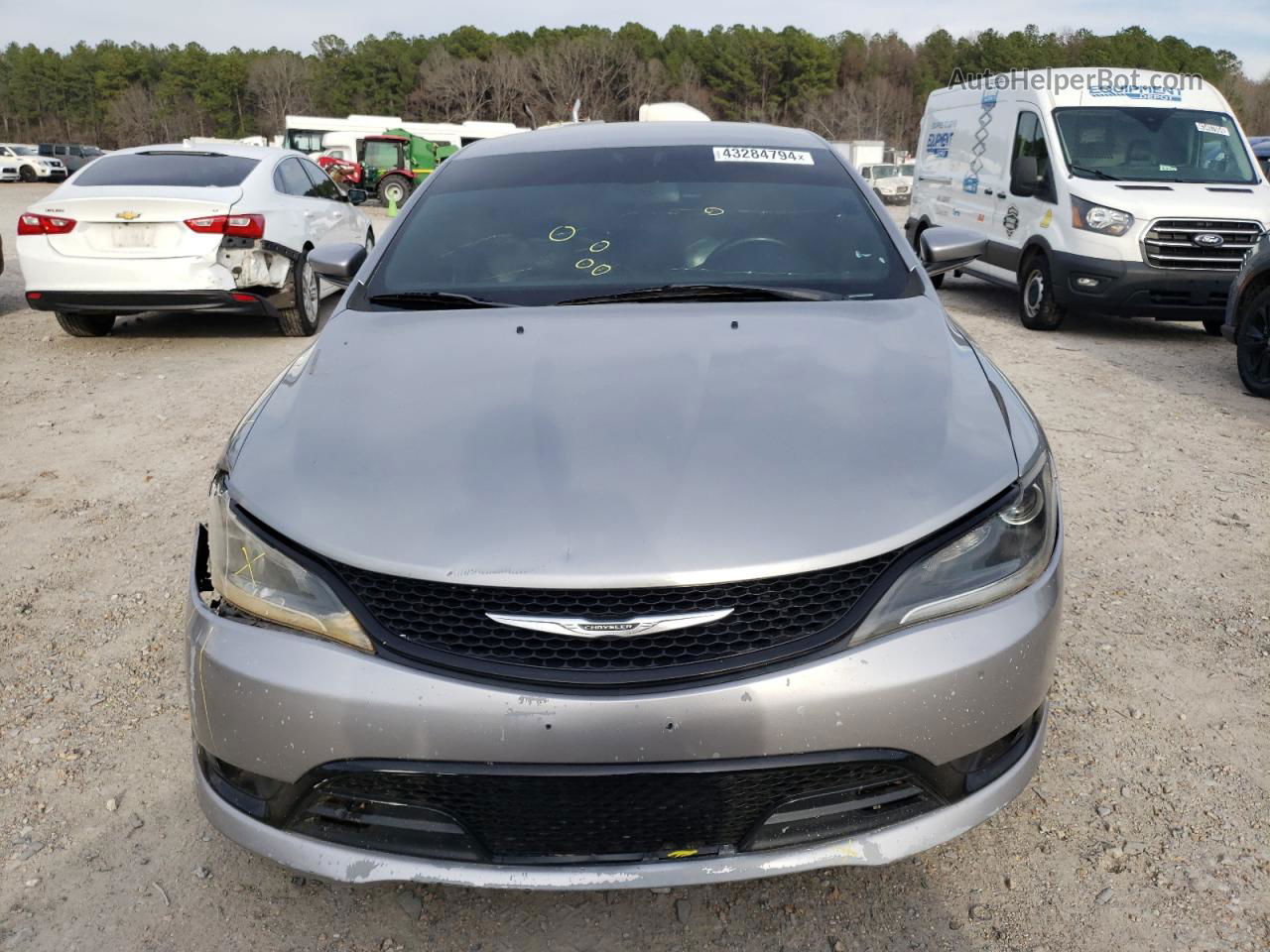 2015 Chrysler 200 S Silver vin: 1C3CCCBG1FN573442