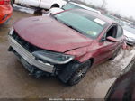 2016 Chrysler 200 S Maroon vin: 1C3CCCBG1GN114347