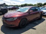 2016 Chrysler 200 S Темно-бордовый vin: 1C3CCCBG1GN161877