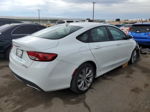 2016 Chrysler 200 S White vin: 1C3CCCBG2GN121291