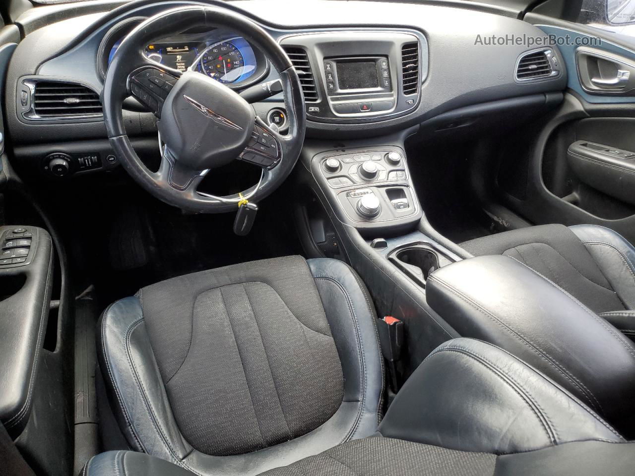 2015 Chrysler 200 S Charcoal vin: 1C3CCCBG3FN517938