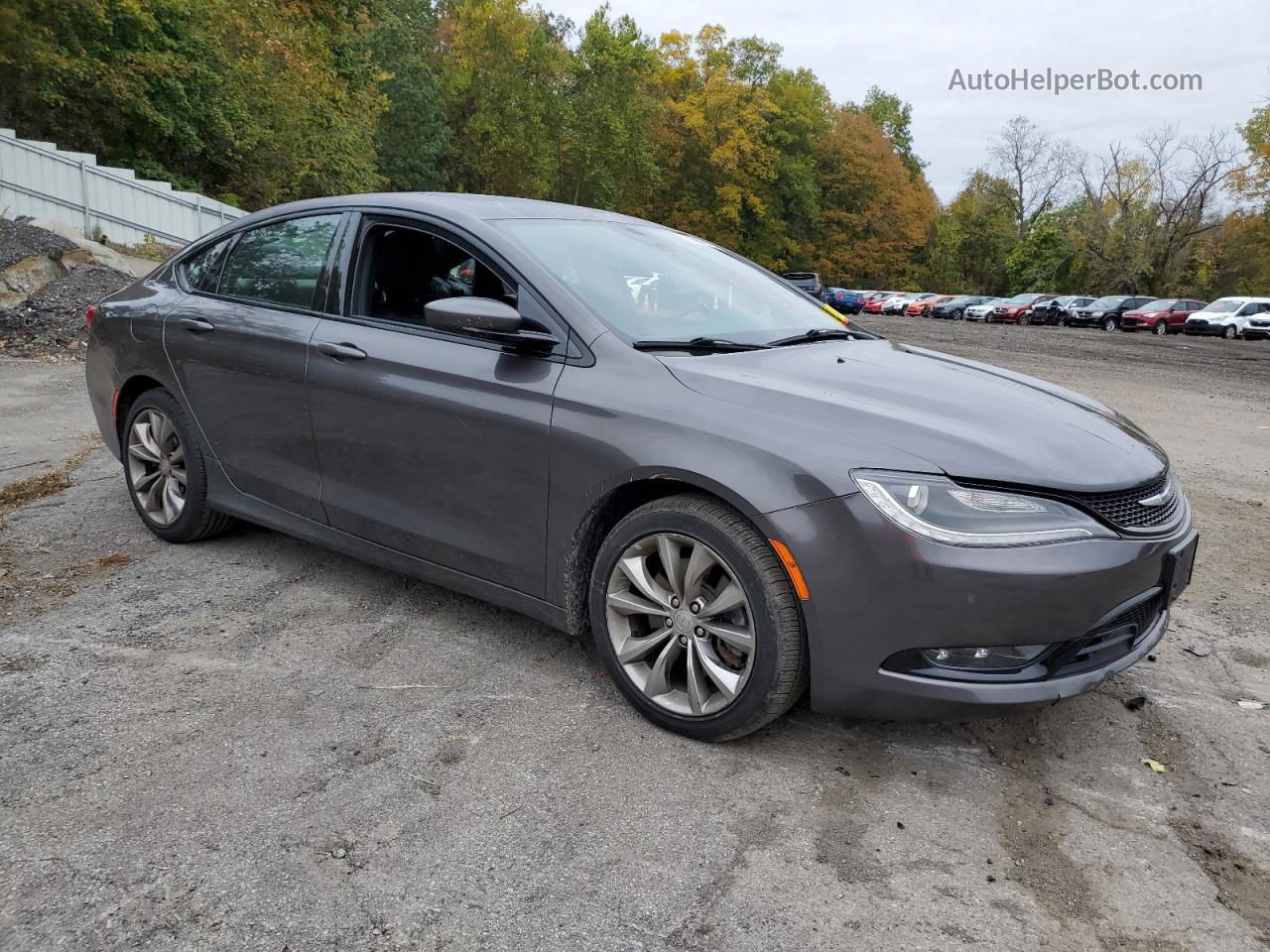 2015 Chrysler 200 S Black vin: 1C3CCCBG3FN536053