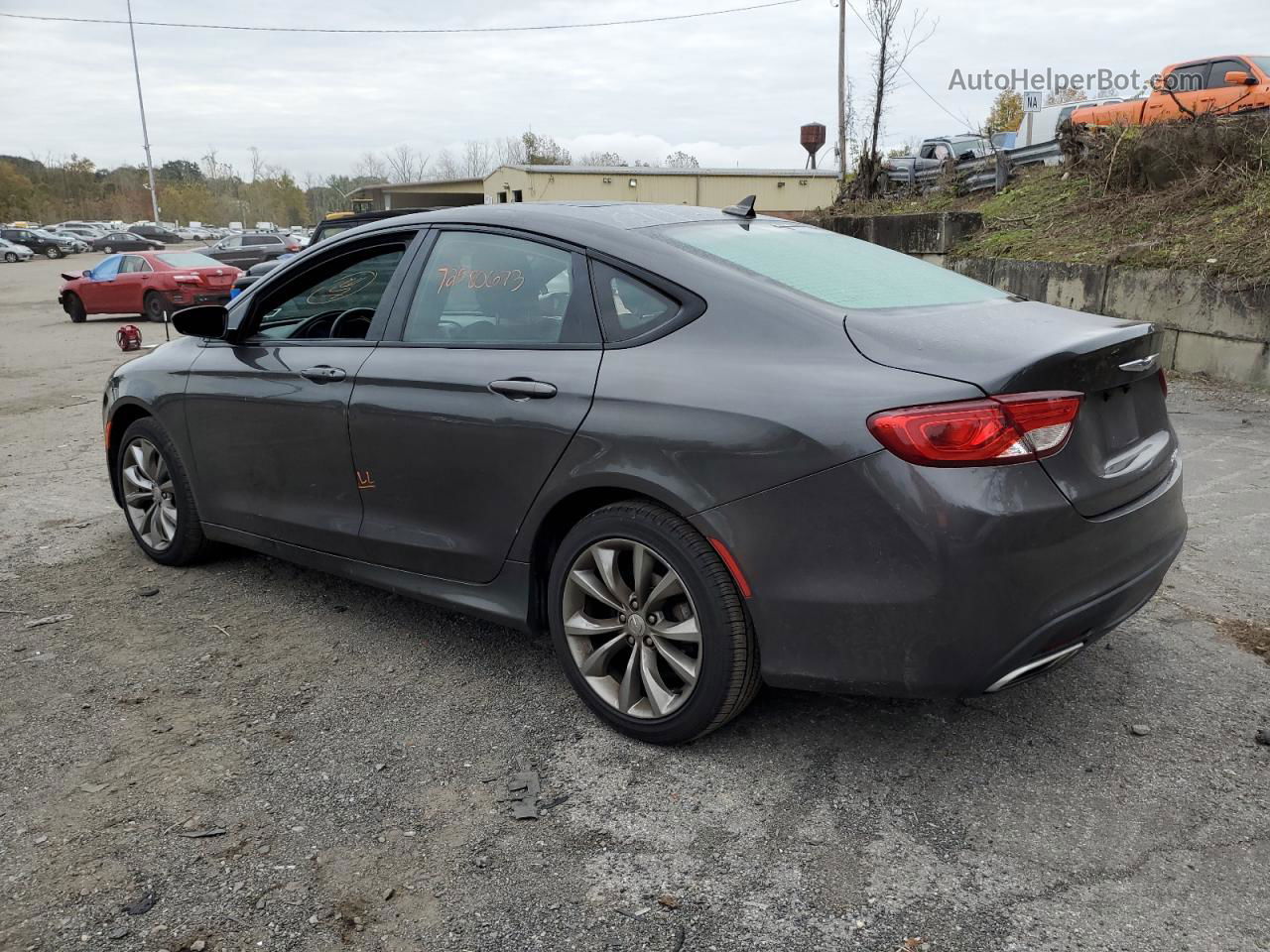 2015 Chrysler 200 S Black vin: 1C3CCCBG3FN536053