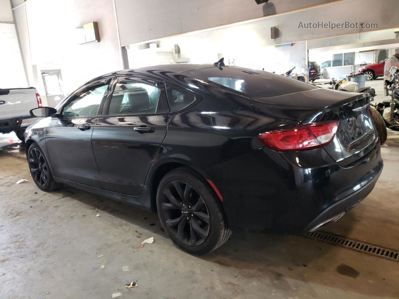 2015 Chrysler 200 S Black vin: 1C3CCCBG3FN614346