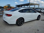 2015 Chrysler 200 S White vin: 1C3CCCBG3FN706105