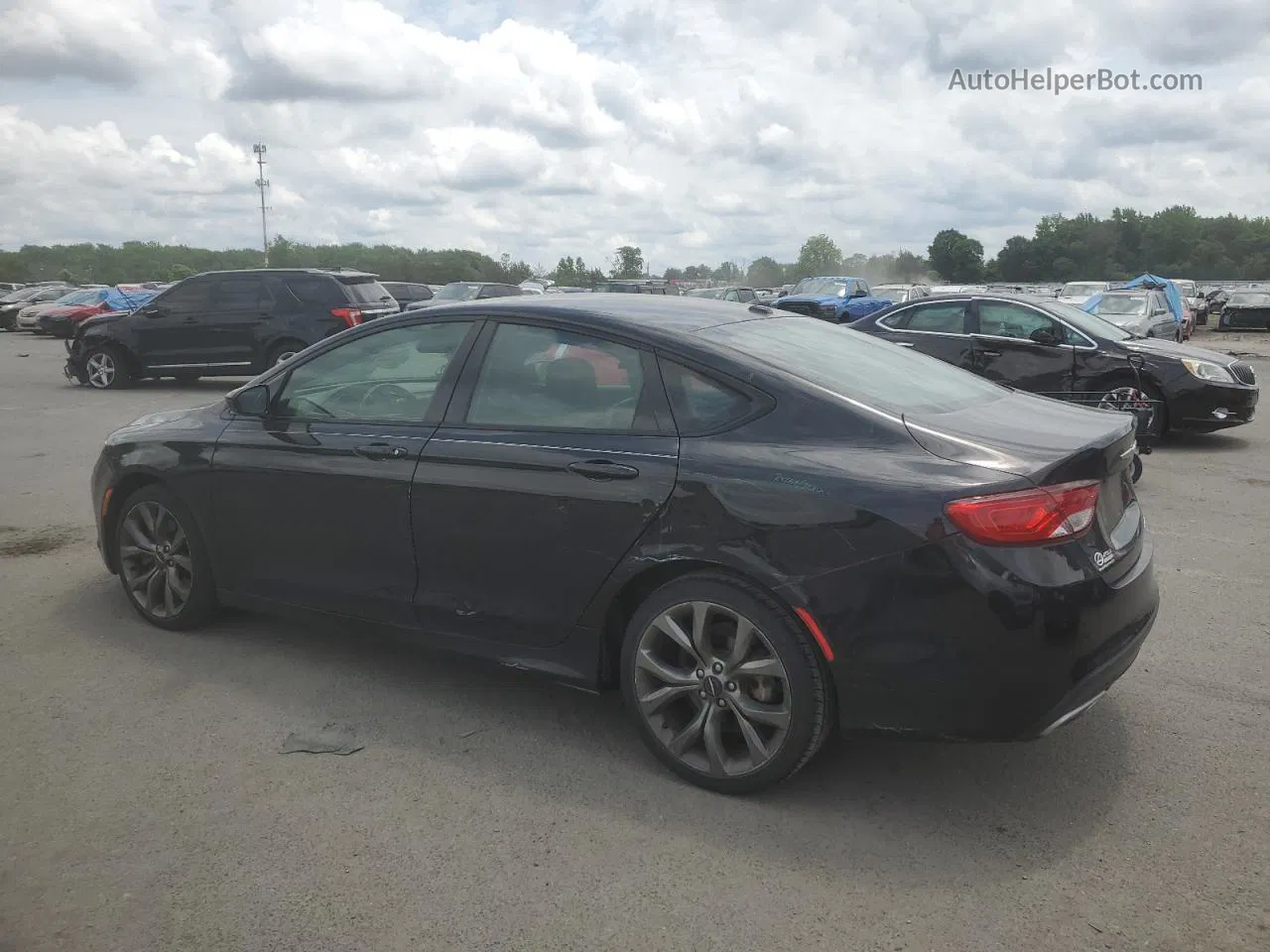 2015 Chrysler 200 S Black vin: 1C3CCCBG4FN690111