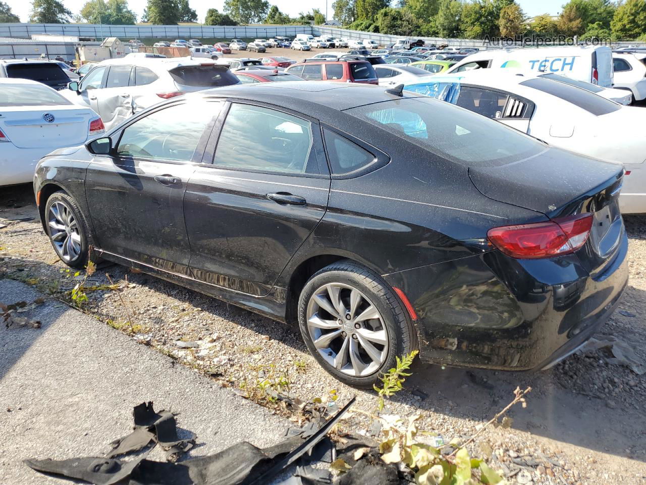 2016 Chrysler 200 S Black vin: 1C3CCCBG4GN133569