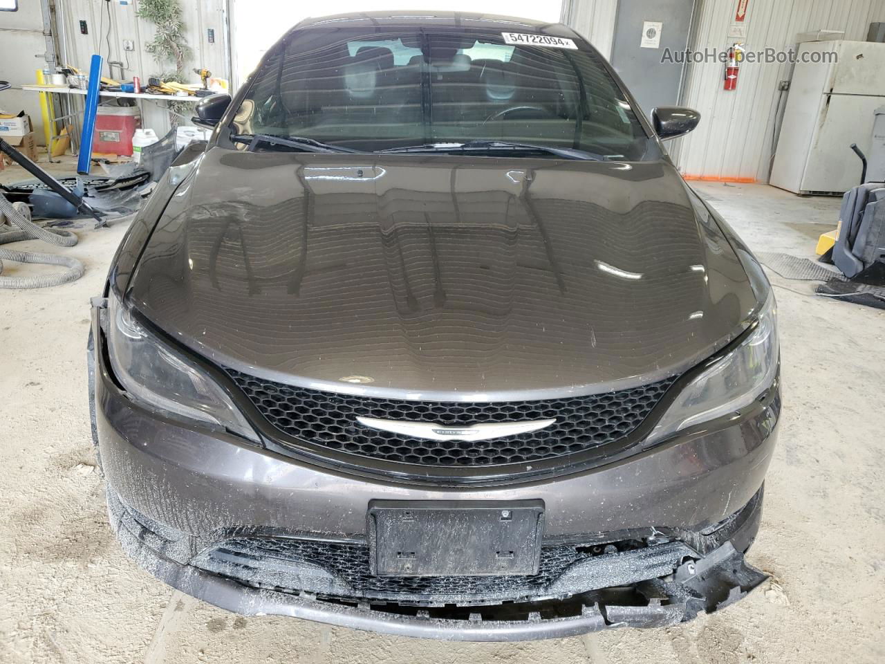 2015 Chrysler 200 S Gray vin: 1C3CCCBG5FN518010