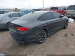 2015 Chrysler 200 S Gray vin: 1C3CCCBG5FN706106