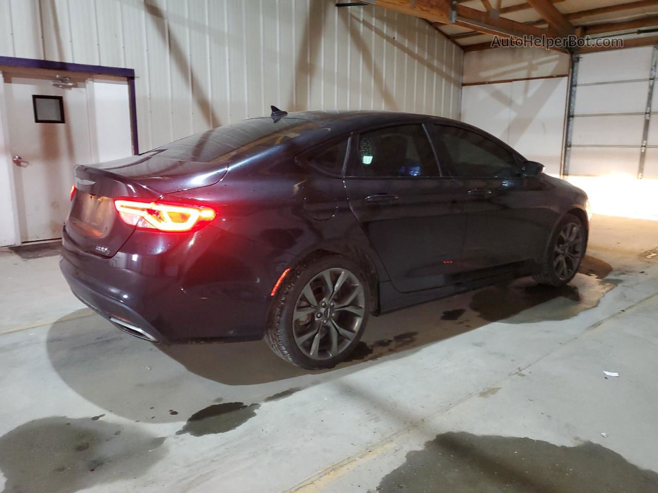 2015 Chrysler 200 S Black vin: 1C3CCCBG6FN516704