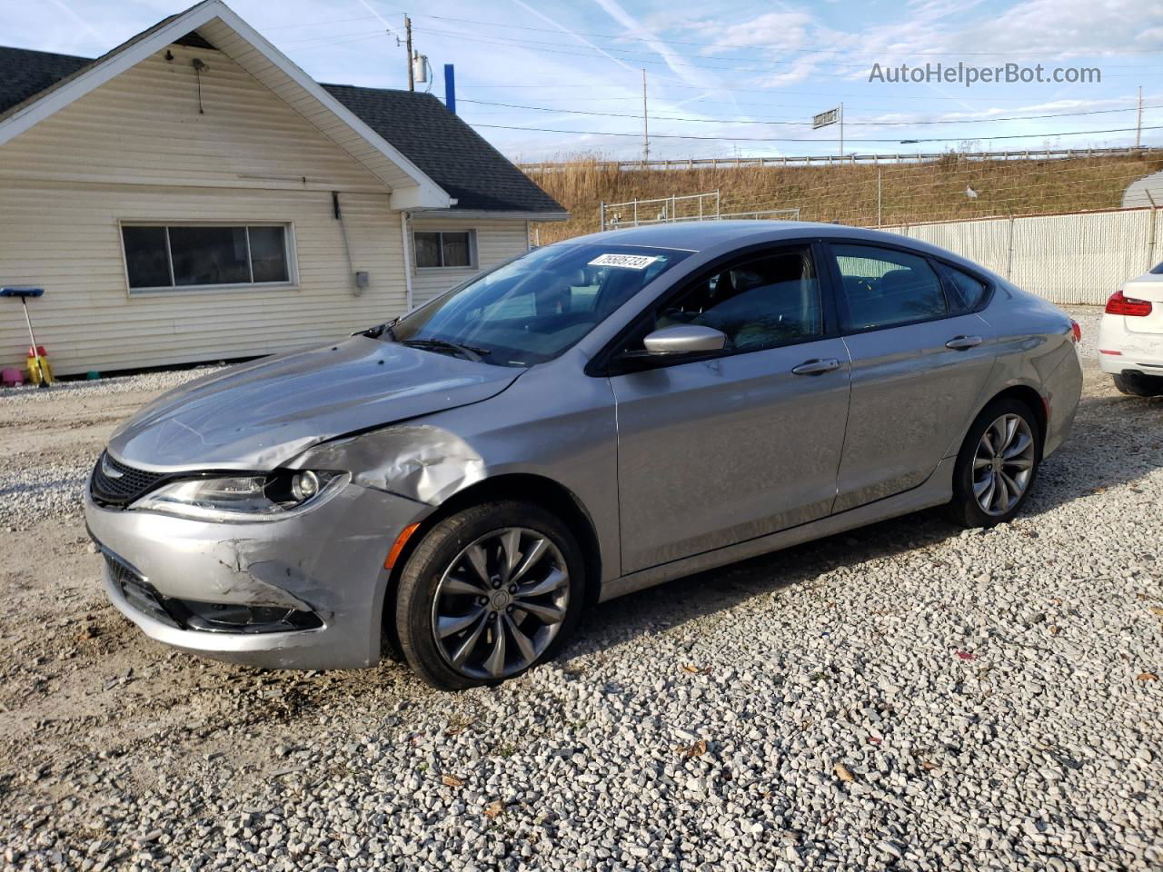 2015 Chrysler 200 S Silver vin: 1C3CCCBG6FN730186