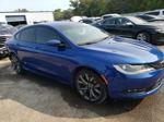 2015 Chrysler 200 S Blue vin: 1C3CCCBG7FN535343