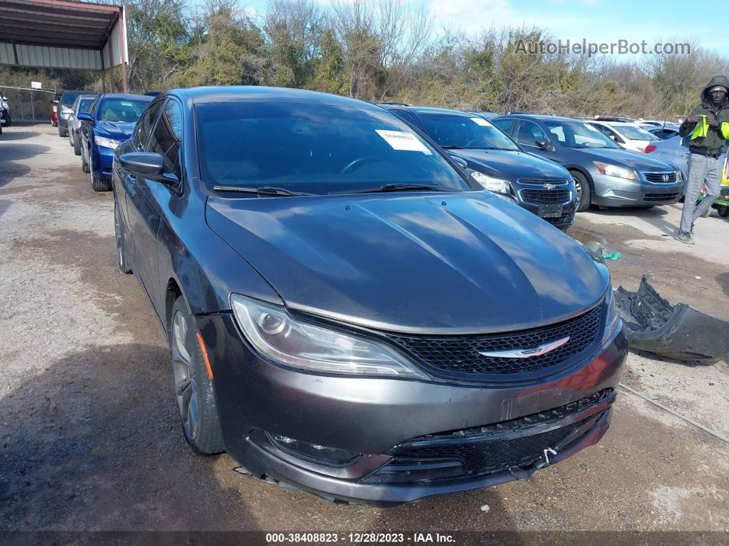 2016 Chrysler 200 S Black vin: 1C3CCCBG7GN178585