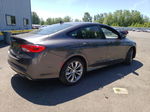 2016 Chrysler 200 S Charcoal vin: 1C3CCCBG8GN121456