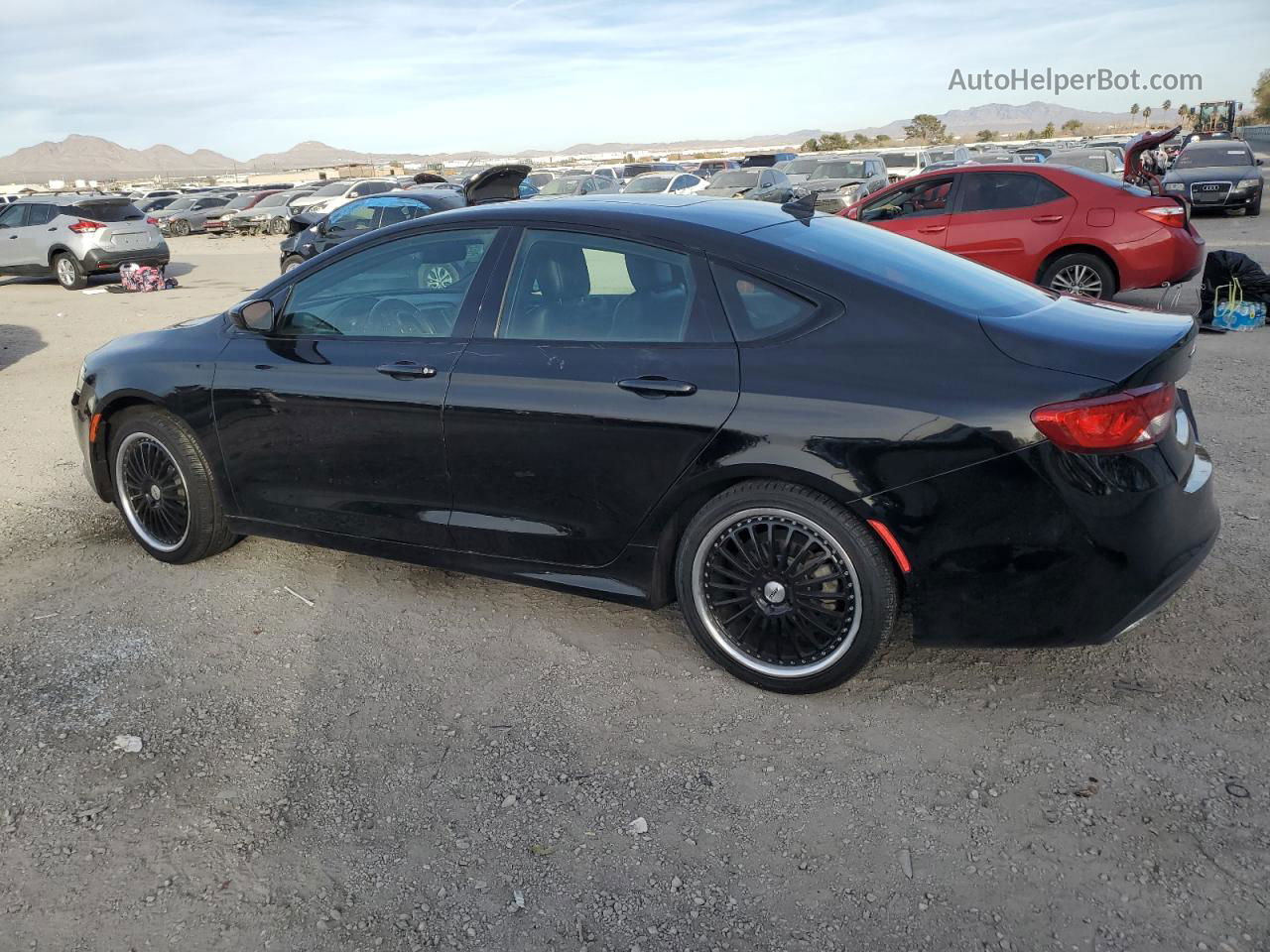 2016 Chrysler 200 S Black vin: 1C3CCCBG8GN121845