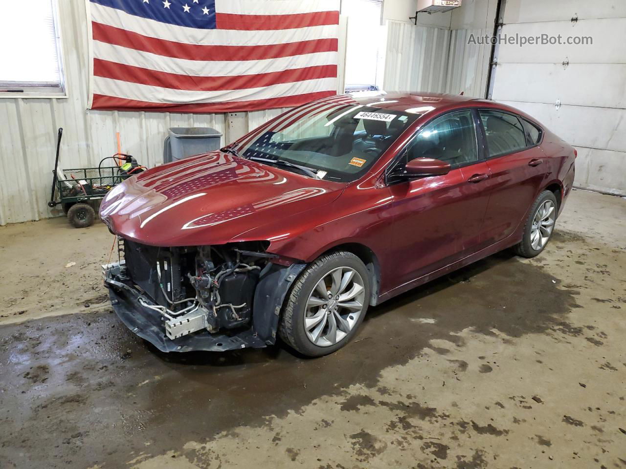 2016 Chrysler 200 S Red vin: 1C3CCCBG8GN162072