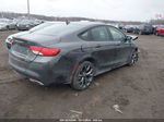 2016 Chrysler 200 S Серый vin: 1C3CCCBG9GN112281