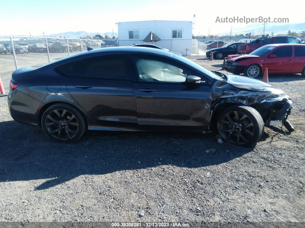 2015 Chrysler 200 S Black vin: 1C3CCCBGXFN506211