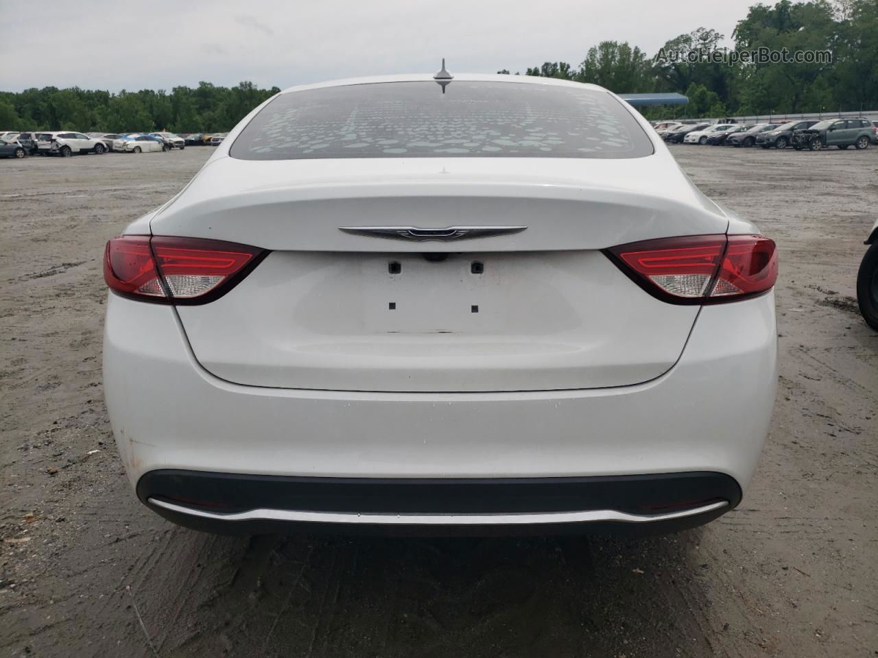 2015 Chrysler 200 C White vin: 1C3CCCCB0FN566016