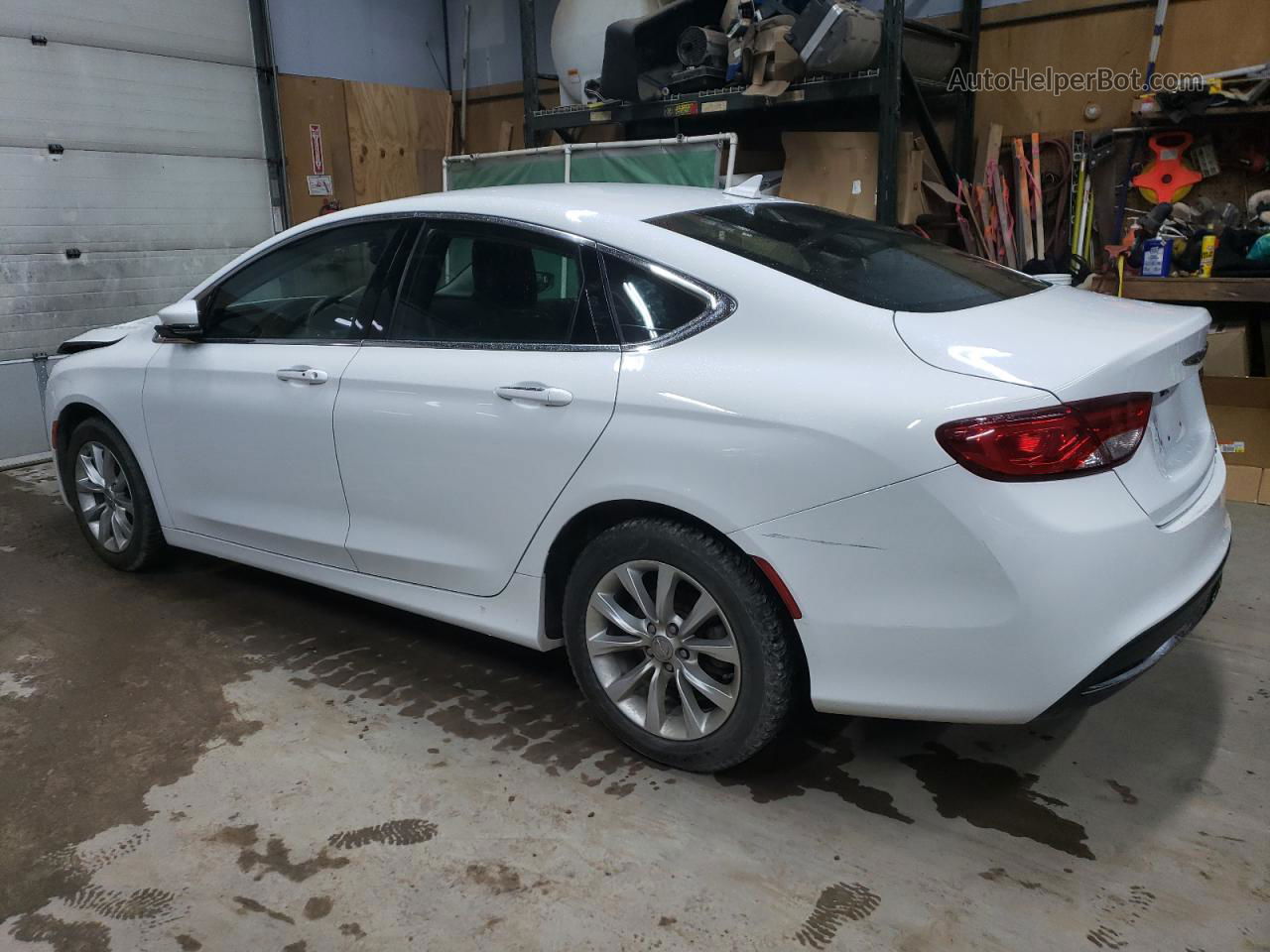 2015 Chrysler 200 C White vin: 1C3CCCCB1FN634002