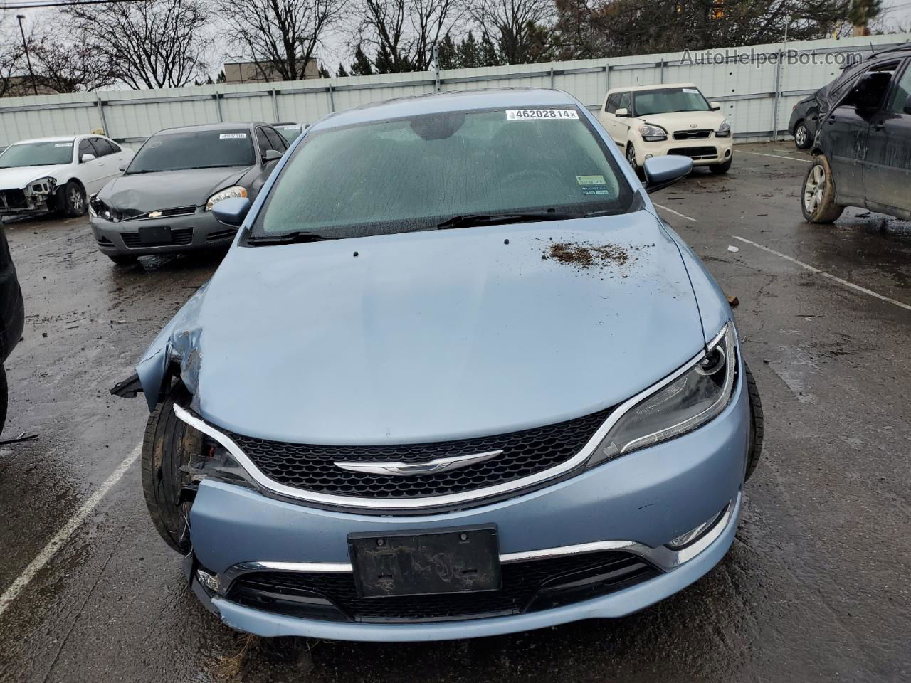 2015 Chrysler 200 C Синий vin: 1C3CCCCB1FN640558