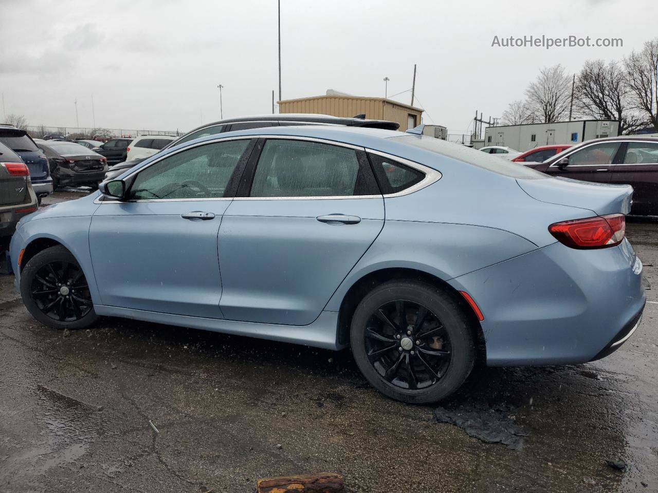 2015 Chrysler 200 C Blue vin: 1C3CCCCB1FN640558