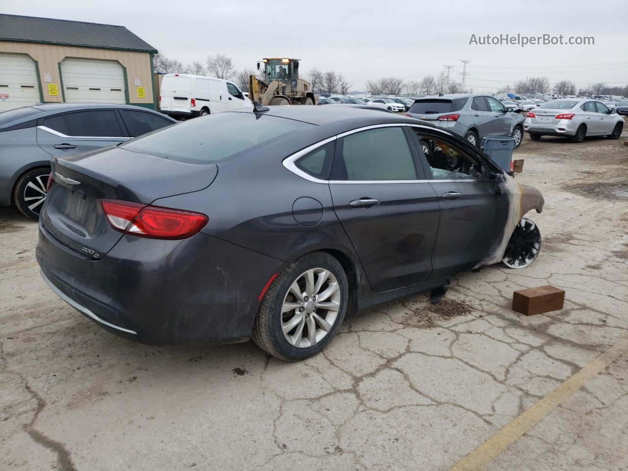 2016 Chrysler 200 C Black vin: 1C3CCCCB1GN108437