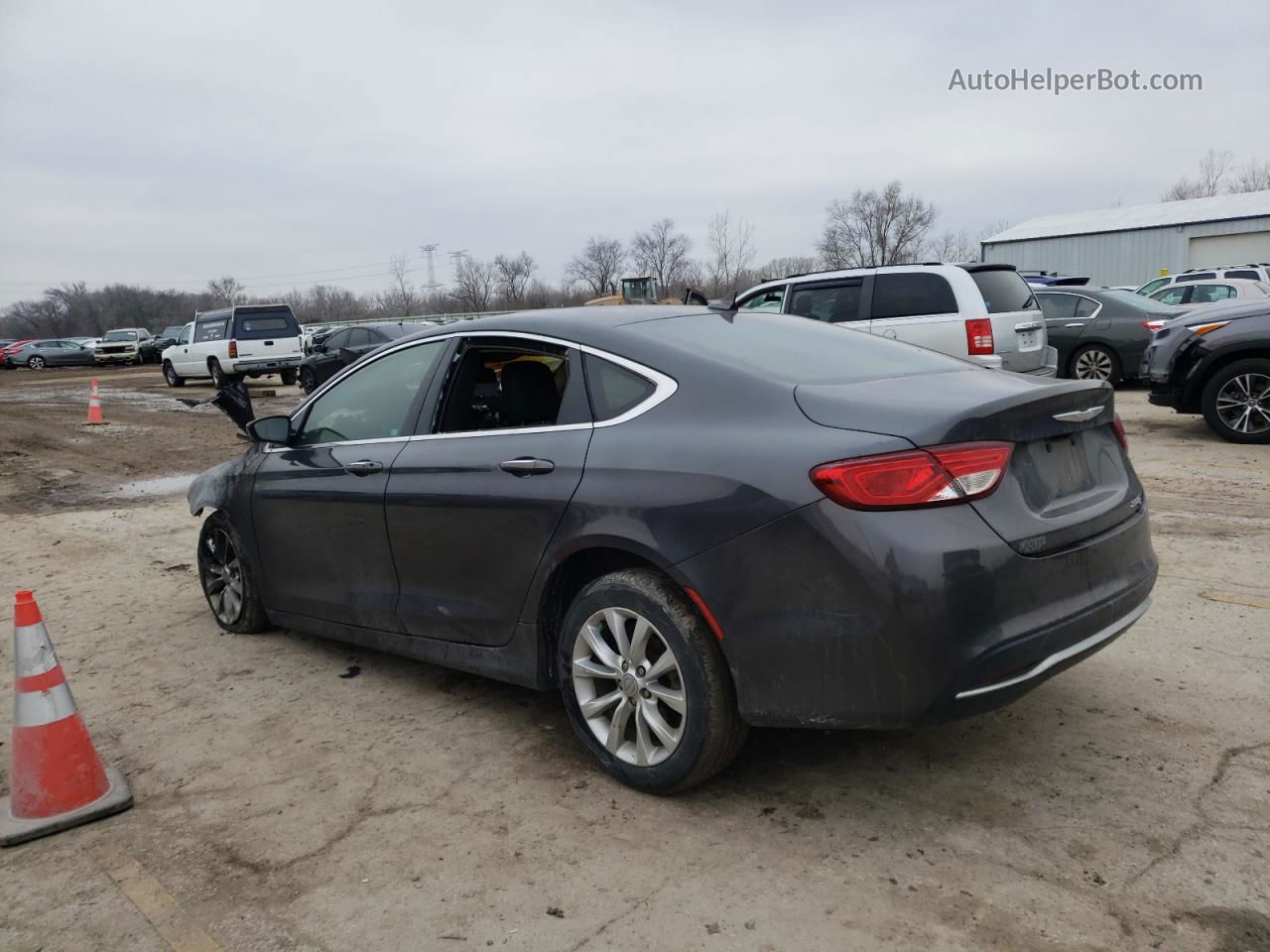 2016 Chrysler 200 C Черный vin: 1C3CCCCB1GN108437