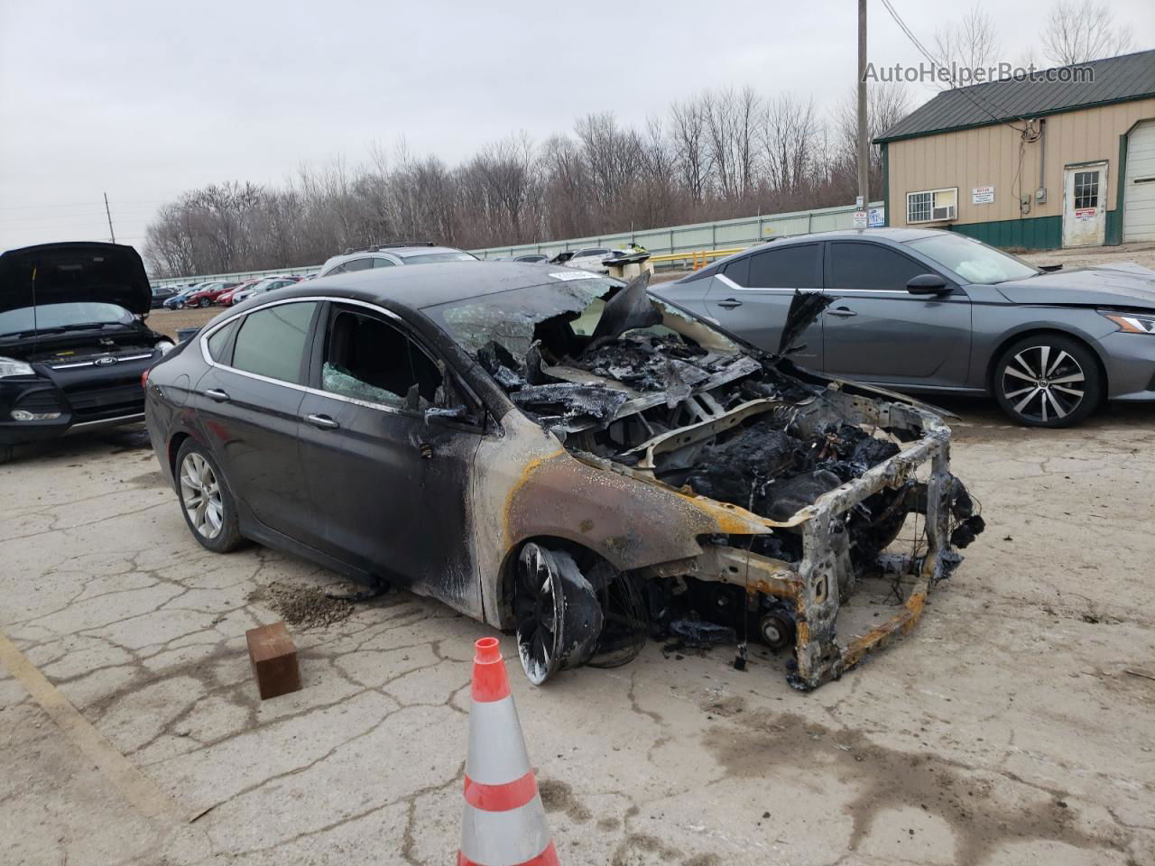 2016 Chrysler 200 C Black vin: 1C3CCCCB1GN108437