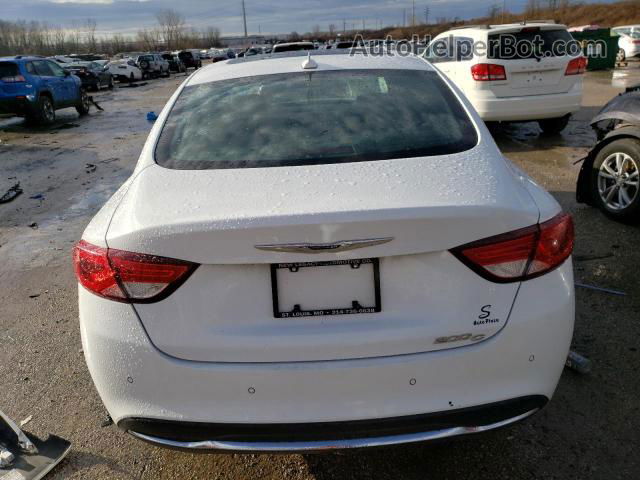 2016 Chrysler 200 C White vin: 1C3CCCCB1GN110155