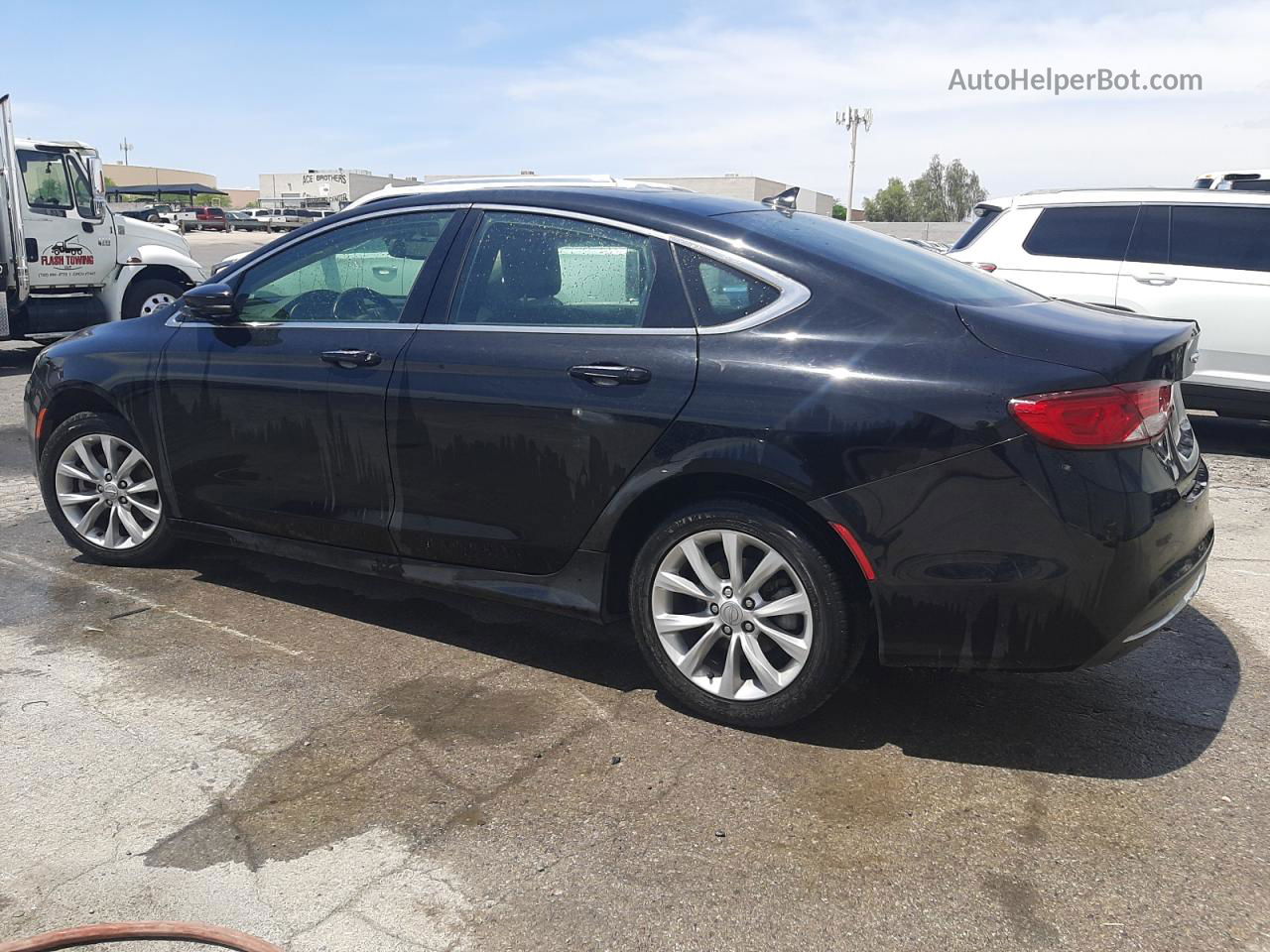 2015 Chrysler 200 C Black vin: 1C3CCCCB2FN550321