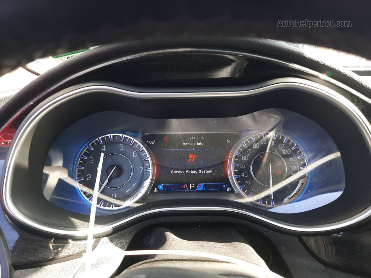 2015 Chrysler 200 C Черный vin: 1C3CCCCB2FN550321