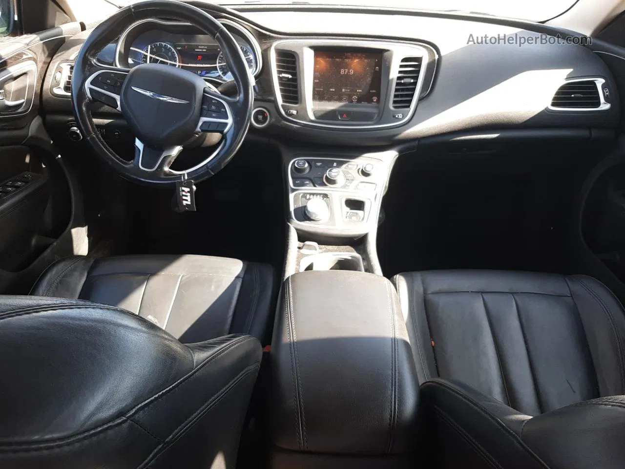 2015 Chrysler 200 C Черный vin: 1C3CCCCB2FN550321