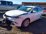 2015 Chrysler 200 C White vin: 1C3CCCCB2FN555454