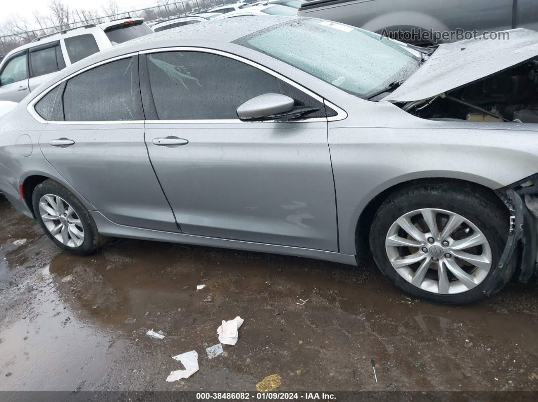 2015 Chrysler 200 C Gray vin: 1C3CCCCB4FN534878