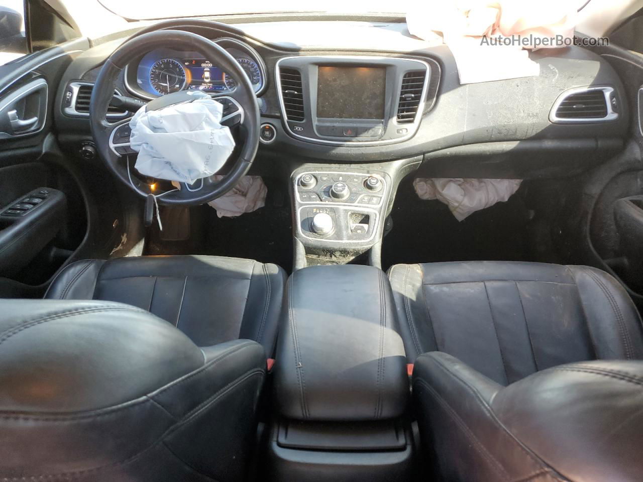 2015 Chrysler 200 C Серый vin: 1C3CCCCB4FN559439