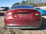 2015 Chrysler 200 C Red vin: 1C3CCCCB4FN567198